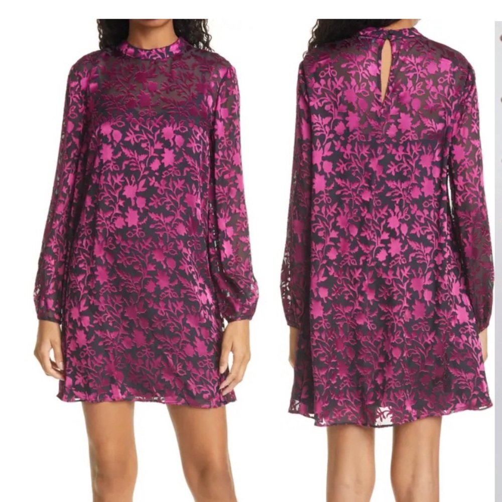 Club Monaco Floral sleeve mini dress. Final sale !!